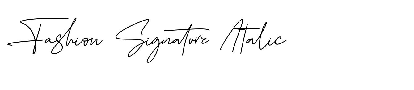 Fashion Signature Italic